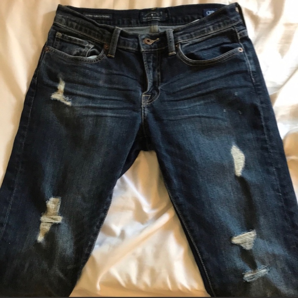 Lucky Brand Sienna Slim Boyfriend Jeans